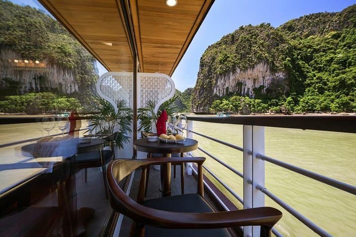 Halong Bay 2-Day Luxury Cruise — 1-Night Scenic Cruise with Kayaking, Titov & Sung Sot photo 2