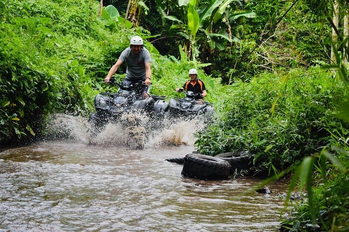 Ubud Jungle ATV Adventure — Quad Bikes, Mud Trails & Waterfall Lunch
