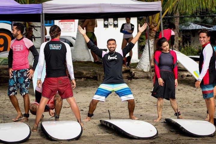 Learn to Surf in Jacó: Pro Team Lessons for Beginners