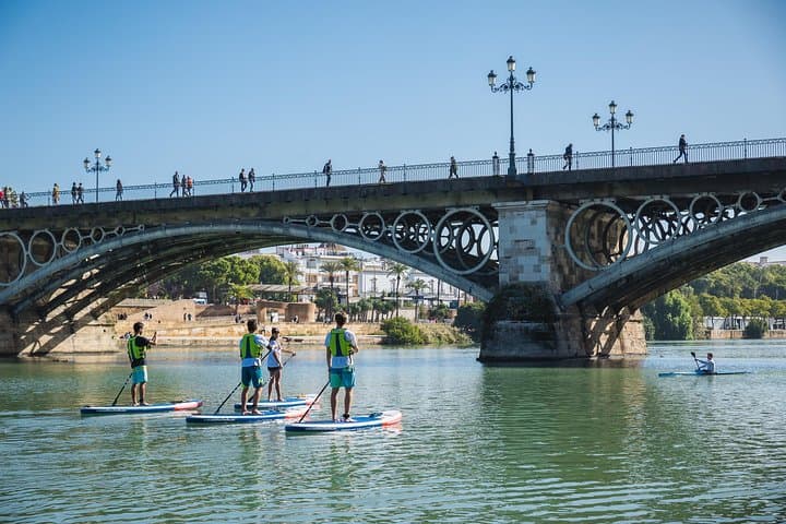 Paddle Surf in Seville: Guadalquivir Stand-Up Paddleboarding Tour & Class photo 2