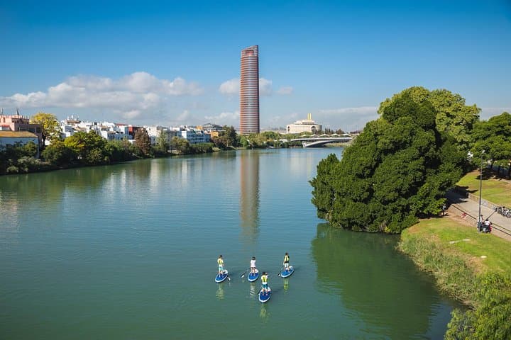 Paddle Surf in Seville: Guadalquivir Stand-Up Paddleboarding Tour & Class photo 3