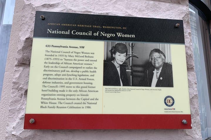Washington DC History of Slavery Walking Tour — Monument-to-Memory Walk photo 4