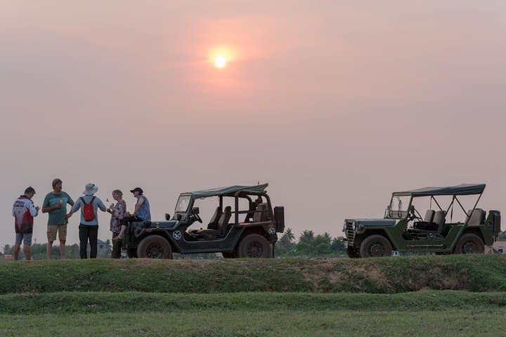 Sunset Jeep Tour Through Cambodia’s Rural Rice Fields (From Phnom Penh) photo 2