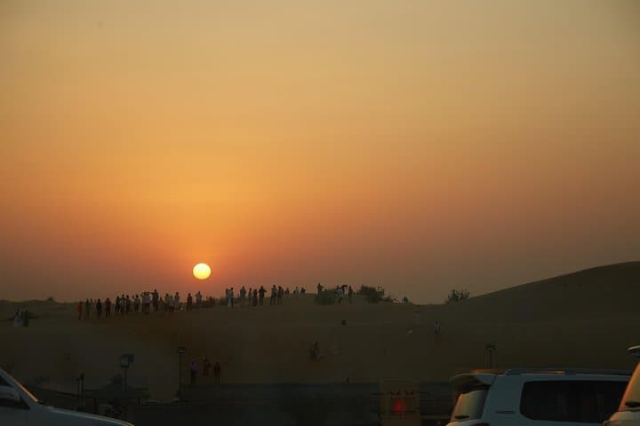 Dubai Sunrise Desert Safari & Sandboarding Private Tour — Early Morning Dune Bashing photo 2