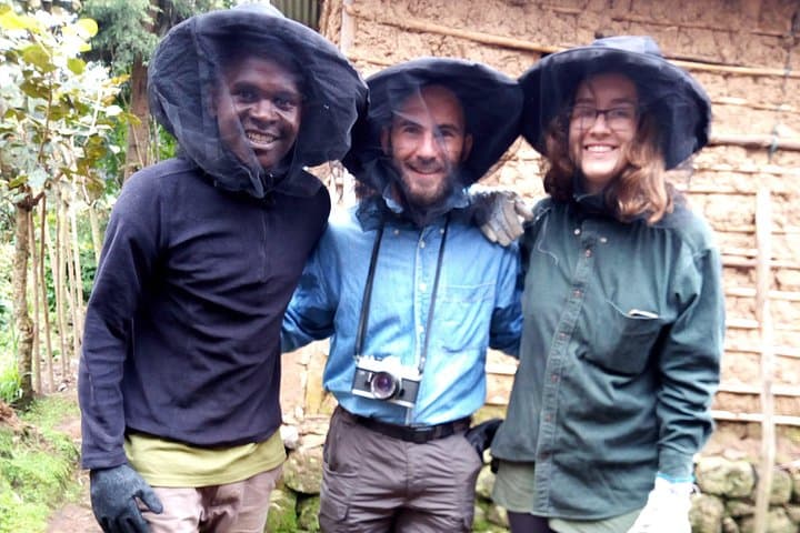 Hands-On Beekeeping Experience near Gakenke — Harvest Honey in Rwanda