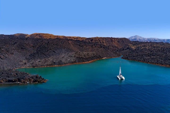 Private Luxury Caldera Cruise in Santorini with BBQ and Open Bar photo 6