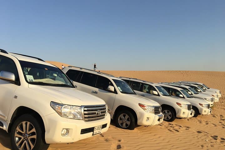 Dubai Private Desert Safari & Premium Camp: Dune Bashing, Sunset Photos & Royal Dinner photo 2