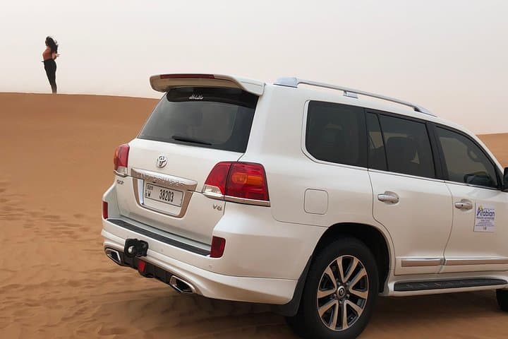 Dubai Private Desert Safari & Premium Camp: Dune Bashing, Sunset Photos & Royal Dinner photo 3