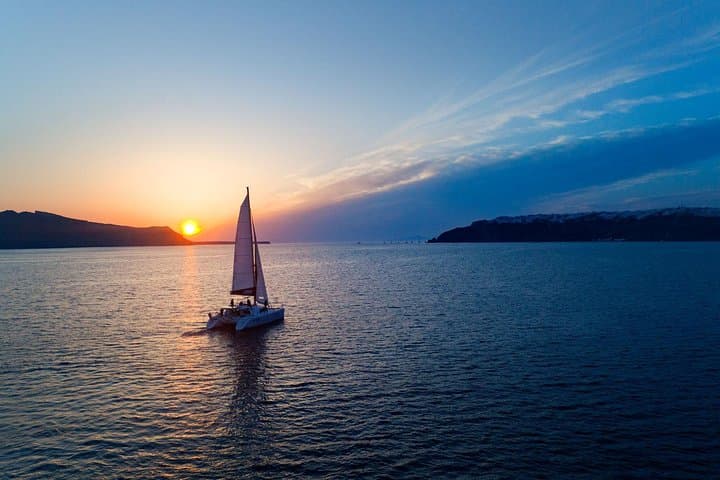 Santorini Caldera Sunset Cruise: Swim Stops, Hot Springs & BBQ on the Water photo 2