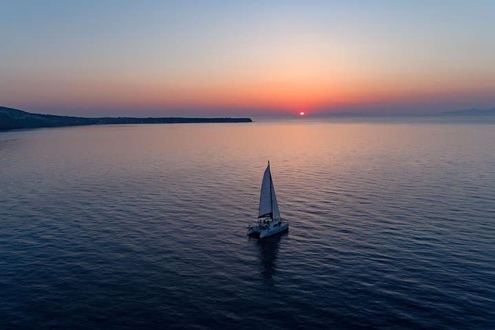 Santorini Caldera Sunset Cruise: Swim Stops, Hot Springs & BBQ on the Water photo 3