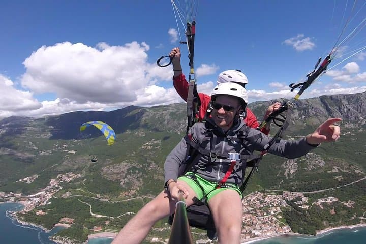 Exclusive Paragliding Over Budva Riviera, Montenegro