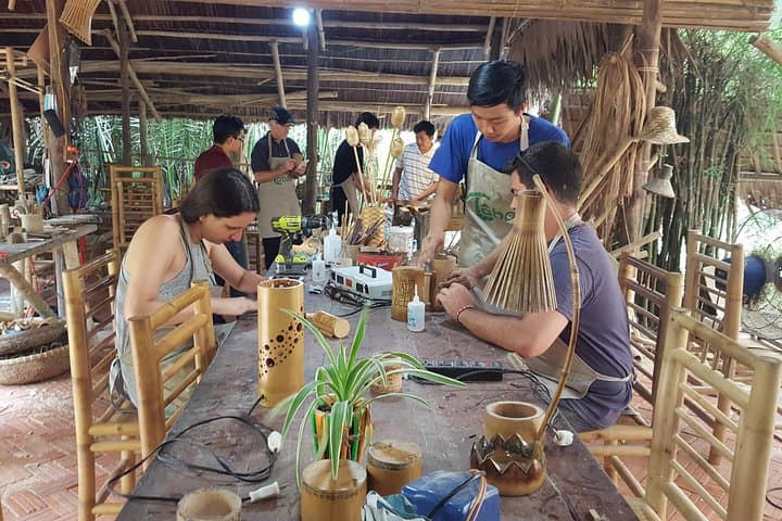 Cam Thanh Basket Boat & Bamboo Workshop: Hoi An Coconut Village Experience photo 6