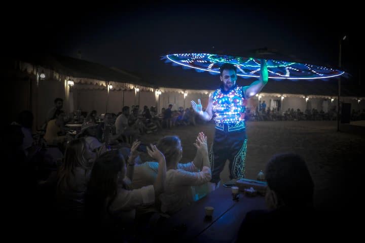 Dubai Sunset Camel Trek Trekking & BBQ at VIP Bedouin Camp photo 5