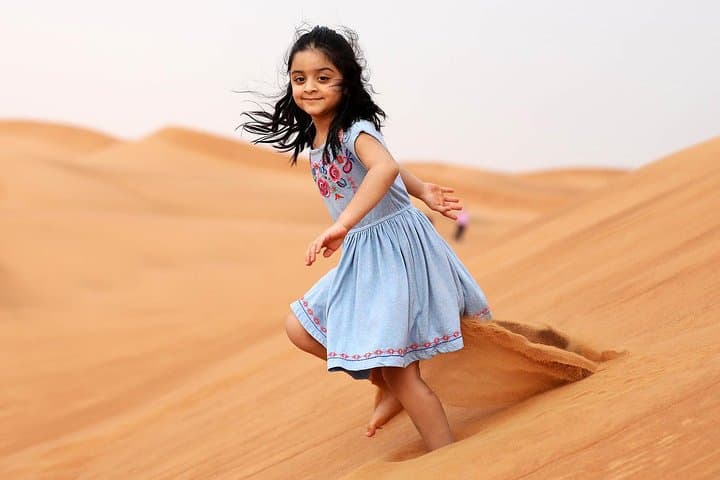 Dubai Morning Red Dunes Safari: Dune Bashing, Camel Ride & Sandboarding photo 2