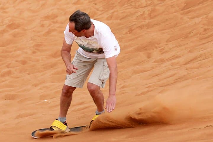 Dubai Morning Red Dunes Safari: Dune Bashing, Camel Ride & Sandboarding photo 4