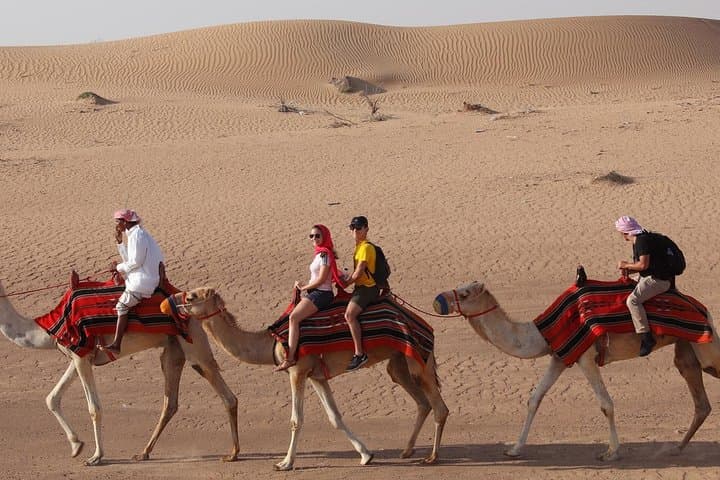 Dubai Sunset Camel Trek Trekking & BBQ at VIP Bedouin Camp photo 2