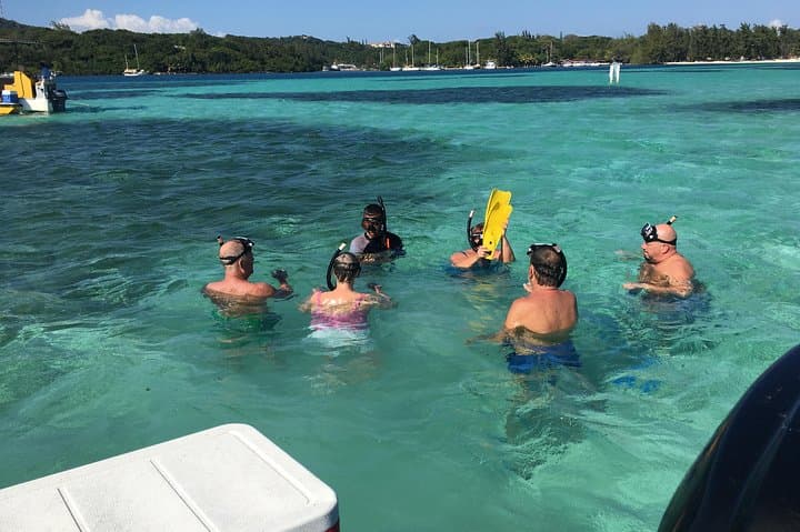 Roatan Eco-Park and Two-Reef Snorkel: Speedboat Reef Adventure from the Cruise Port photo 1