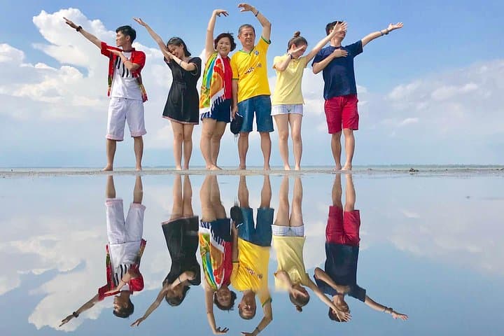 Sky Mirror at Sasaran Beach: Private Day Trip from Kuala Lumpur
