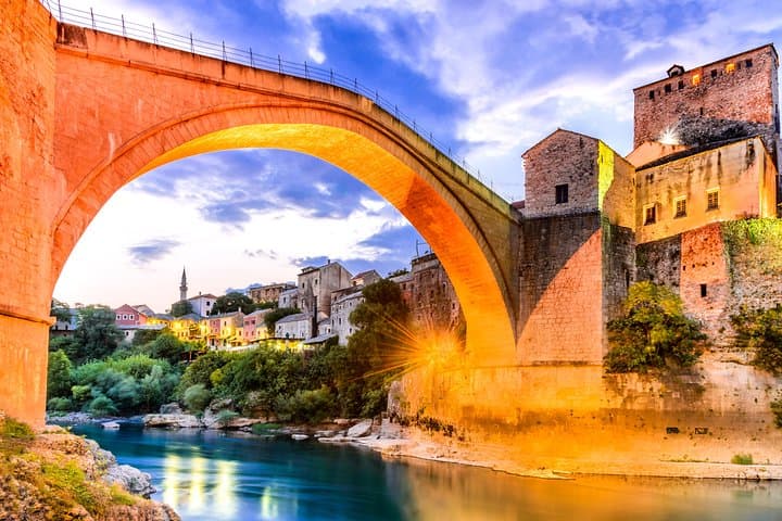 Mostar and Kravice Waterfalls Day Trip from Split — Old Bridge, Počitelj & Swimming photo 2