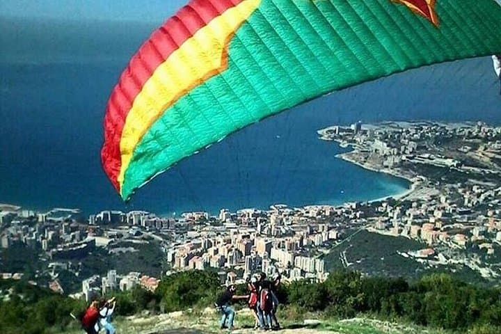 Paragliding Over Jounieh Bay with Lebanon's First Paragliding Club photo 2