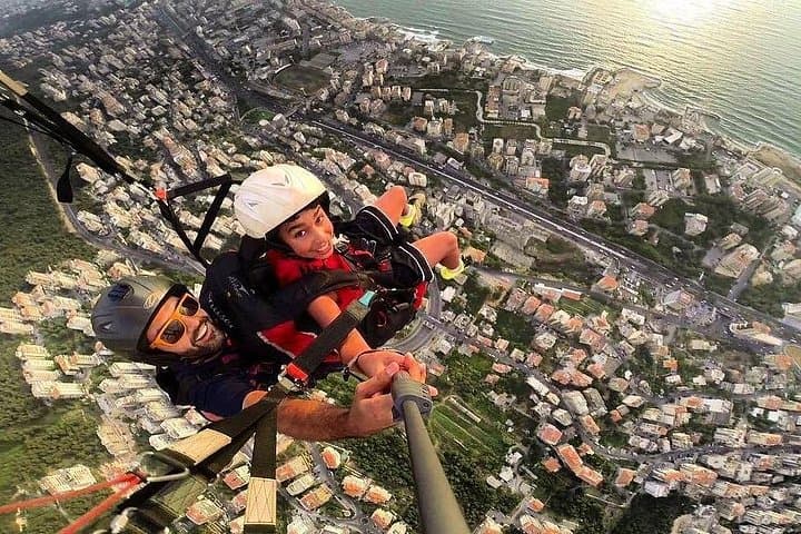 Paragliding Over Jounieh Bay with Lebanon's First Paragliding Club photo 4