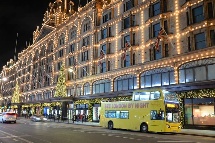 London by Night: Open-Top Bus Sightseeing Tour of Illuminated Landmarks photo 4