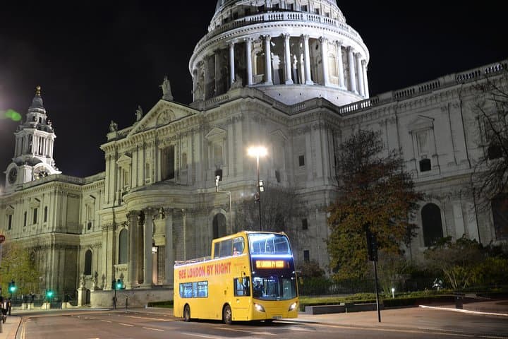 London by Night: Open-Top Bus Sightseeing Tour of Illuminated Landmarks photo 2