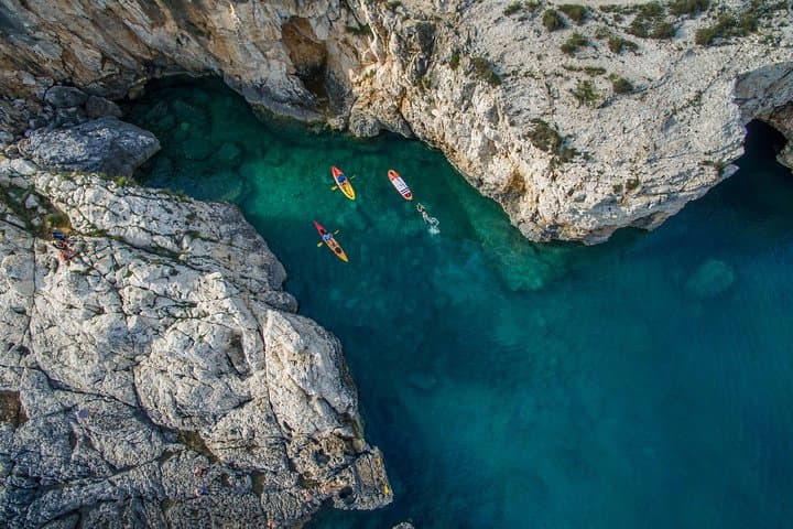 Kayaking Cape Kamenjak: Caves, Cliff Jumps & Safari Bar Lunch photo 5