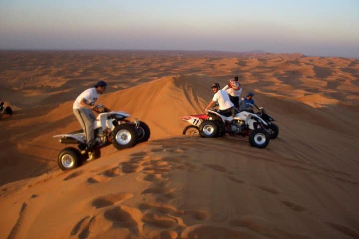 Dubai Evening Desert Quad Bike Adventure: Dune Ride & Sunset Safari photo 2