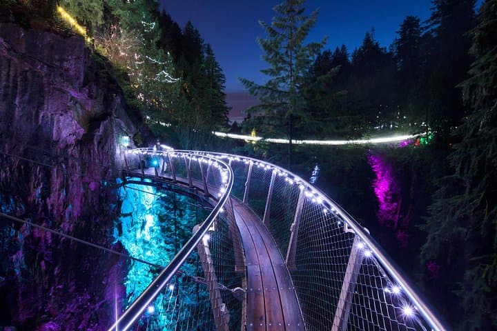 Vancouver City Tour & Capilano Suspension Bridge Canyon Lights photo 5