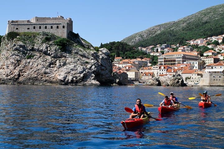Dubrovnik Sunset Kayaking & Snorkeling — Pile Bay to Lokrum Sea Adventure photo 2
