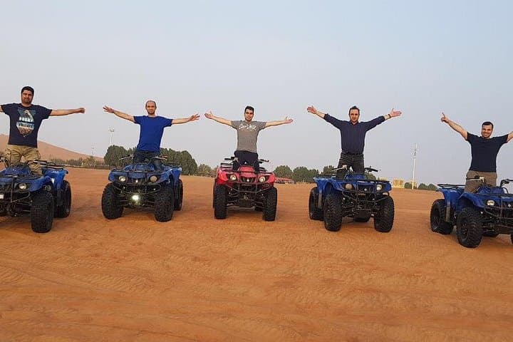 Morning Dubai Desert Safari: Dune Bashing, Sandboarding & Camel Ride photo 4