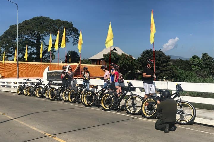 Half-Day E‑Bike Ride Through Chiang Mai Rice Paddies & Ping River photo 2