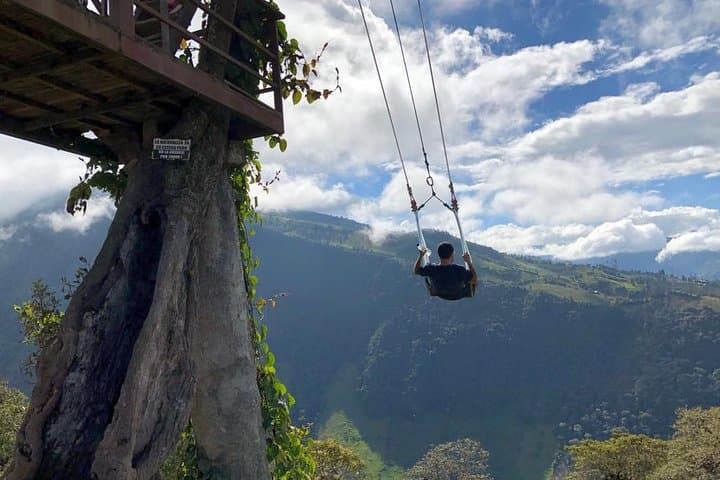 Quito to Baños 2-Day All-Inclusive Adventure: Waterfalls, Swing & Rafting photo 1