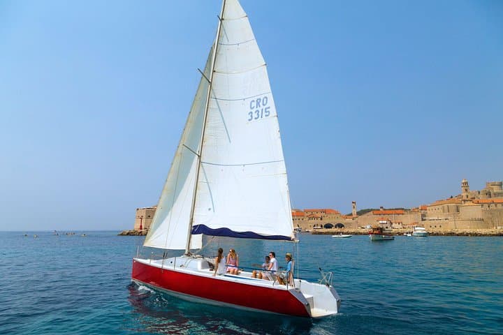 Dubrovnik Sunset Sailing: Private Romantic Cruise Around the City Walls photo 3
