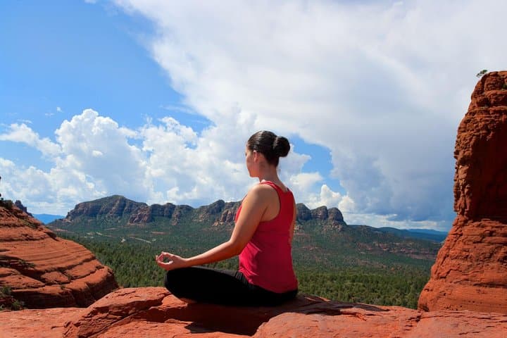 Sedona Vortex Meditation on the Red Rocks: Guided Mindfulness Experience