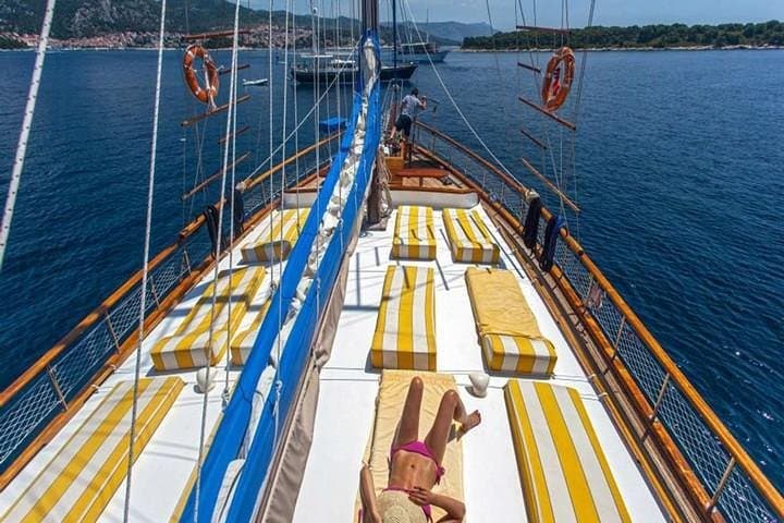 Cruise Bodrum: 8-Day Gulet Cabin Charter Through Aegean Bays and Cleopatra's Beach photo 5