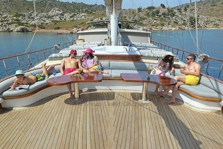 Cruise Bodrum: 8-Day Gulet Cabin Charter Through Aegean Bays and Cleopatra's Beach photo 6