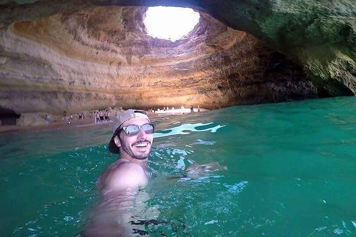 Benagil Kayak & Picnic from Lagos — Kayak to the Cave and Clifftop Views photo 1