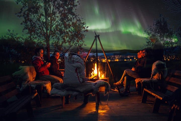 Aurora Husky Visit Near Tromsø: Huskies, Arctic Dinner & Northern Lights photo 4