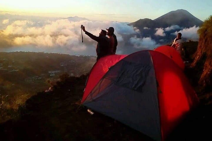 Mt Batur Sunset-to-Sunrise Camping: Overnight Volcano Trek with Hot Springs photo 1