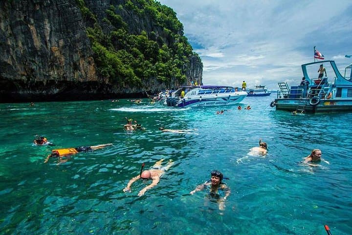 Phi Phi Longtail Half-Day: Snorkeling Pileh Lagoon, Maya Bay Photos & Viking Cave photo 5
