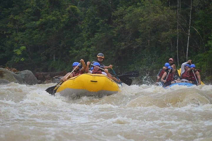 Half-Day Naranjo River Rafting from Quepos — Class III Family Adventure in Costa Rica