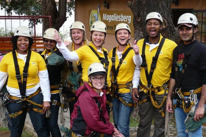 Magaliesberg Canopy Tour: Zipline Through Ysterhout Kloof (From Johannesburg)