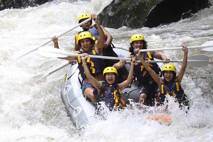 Full-Day Ayung River White Water Rafting and Ubud Tour — Raft the Ayung, Visit Monkey Forest & Waterfalls