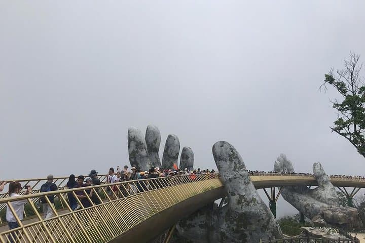 Early Morning My Son Ruins & Ba Na Hills: Golden Bridge Cable Car Day Trip from Hoi An photo 2