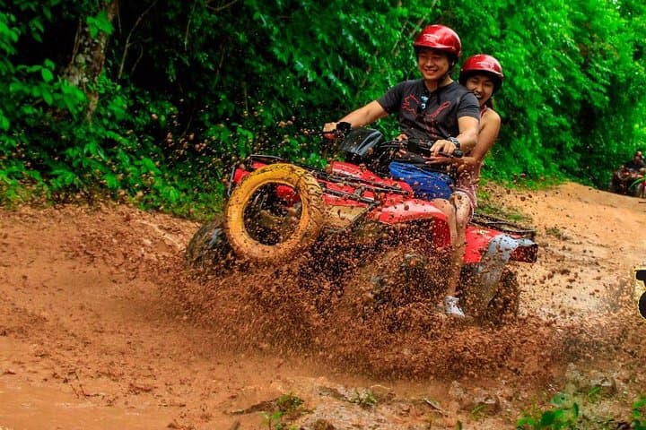 ATV, Ziplines & Cenote Swim from Cancun: Puerto Morelos Adventure photo 3