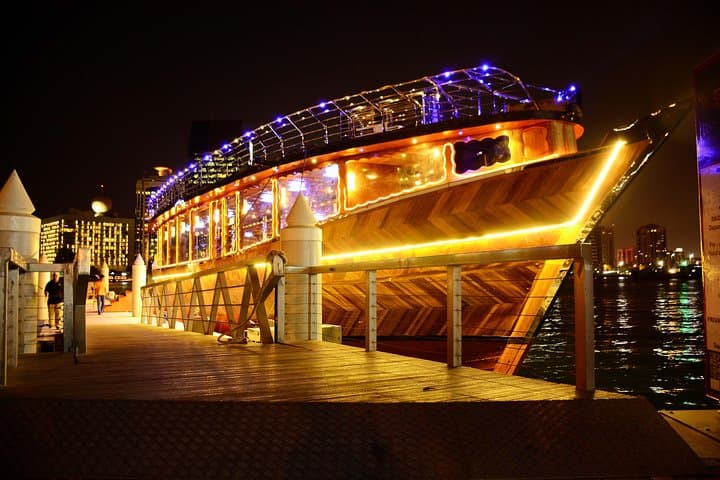 Dubai Frame and Evening Dhow Cruise Dinner — Skyline Views & Traditional Dhow Buffet photo 4