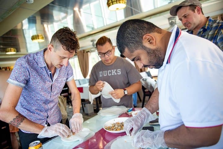Luxury Day Cruise Halong Bay & Lan Ha Bay — Dark Cave, Swimming & Cooking Class photo 4
