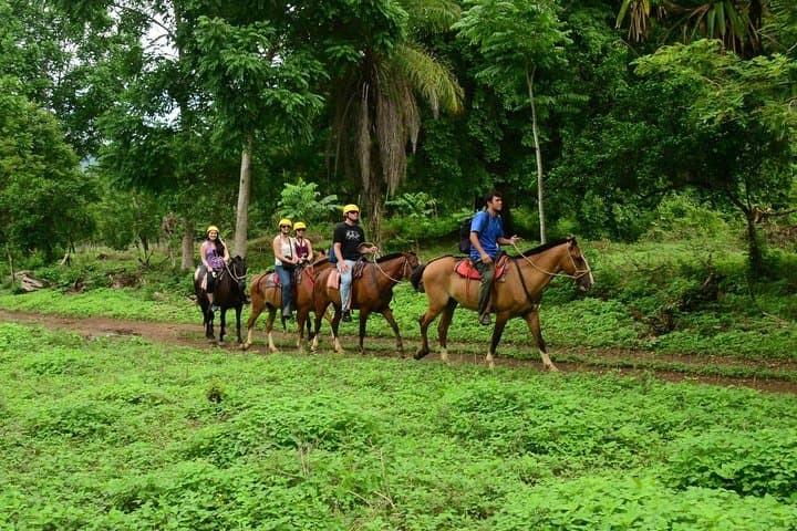 Canopy Zipline and Horseback to a Rainforest Waterfall near Jacó photo 3